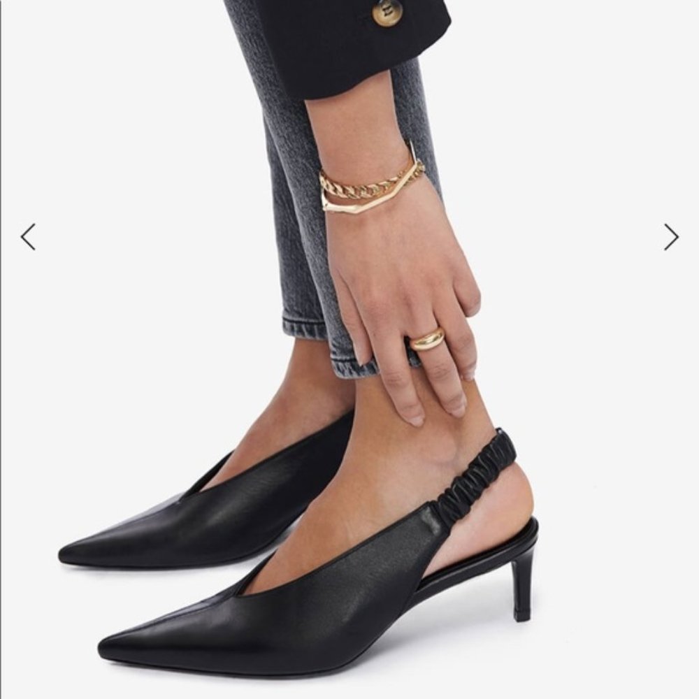 Anine Bing Lyla Slingback Pump Pointed Toe